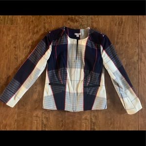 Women's Plaid Blazer